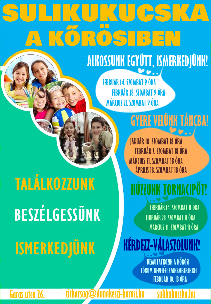 2026-os sulikukucska rendezvények és alkalmak
